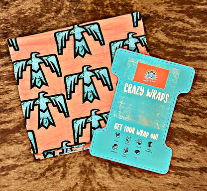 Western Print Crazy Wraps