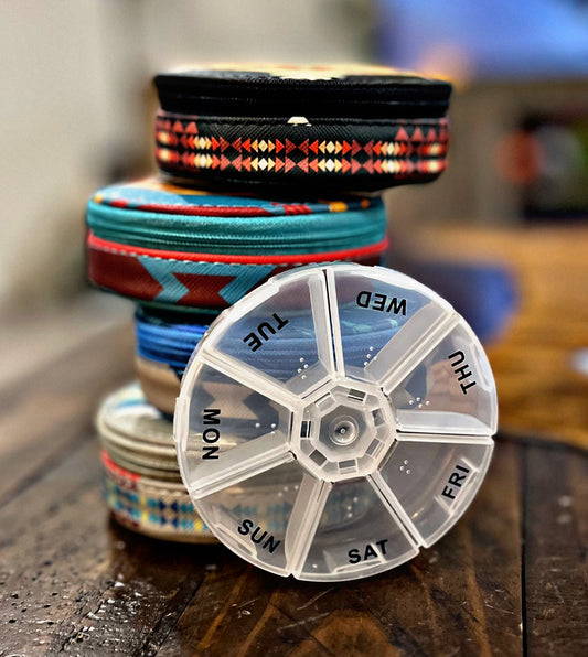 Southwest Print Pill Organizers