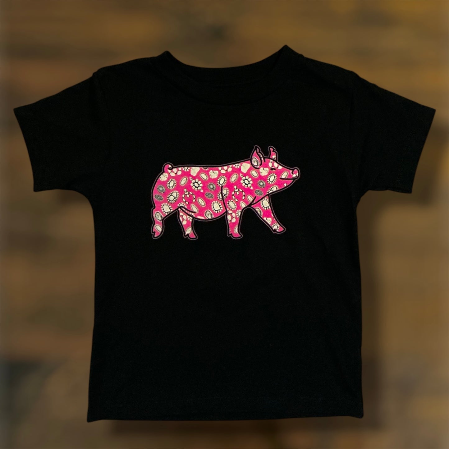 Little Girl’s Pink Pig T-Shirt