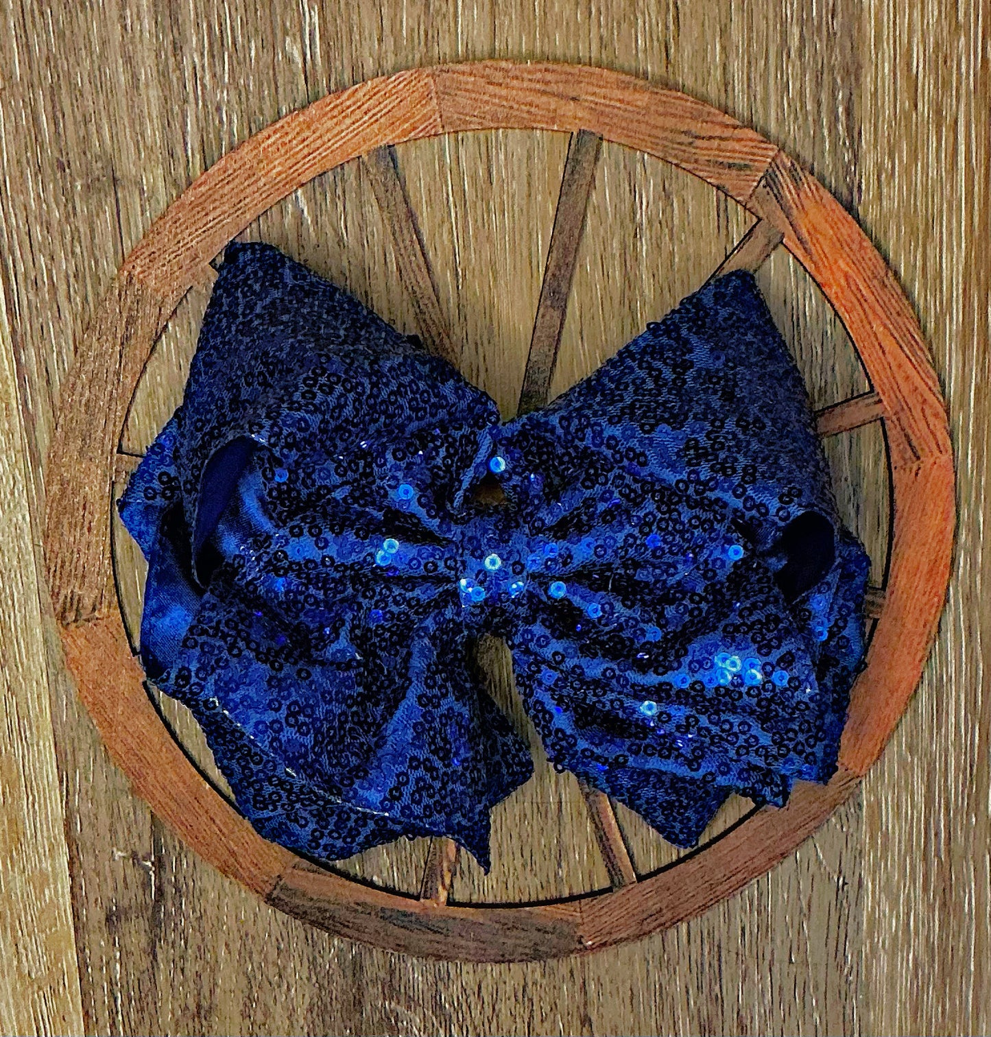 6.5” Double Layer Sequin Hair Bows