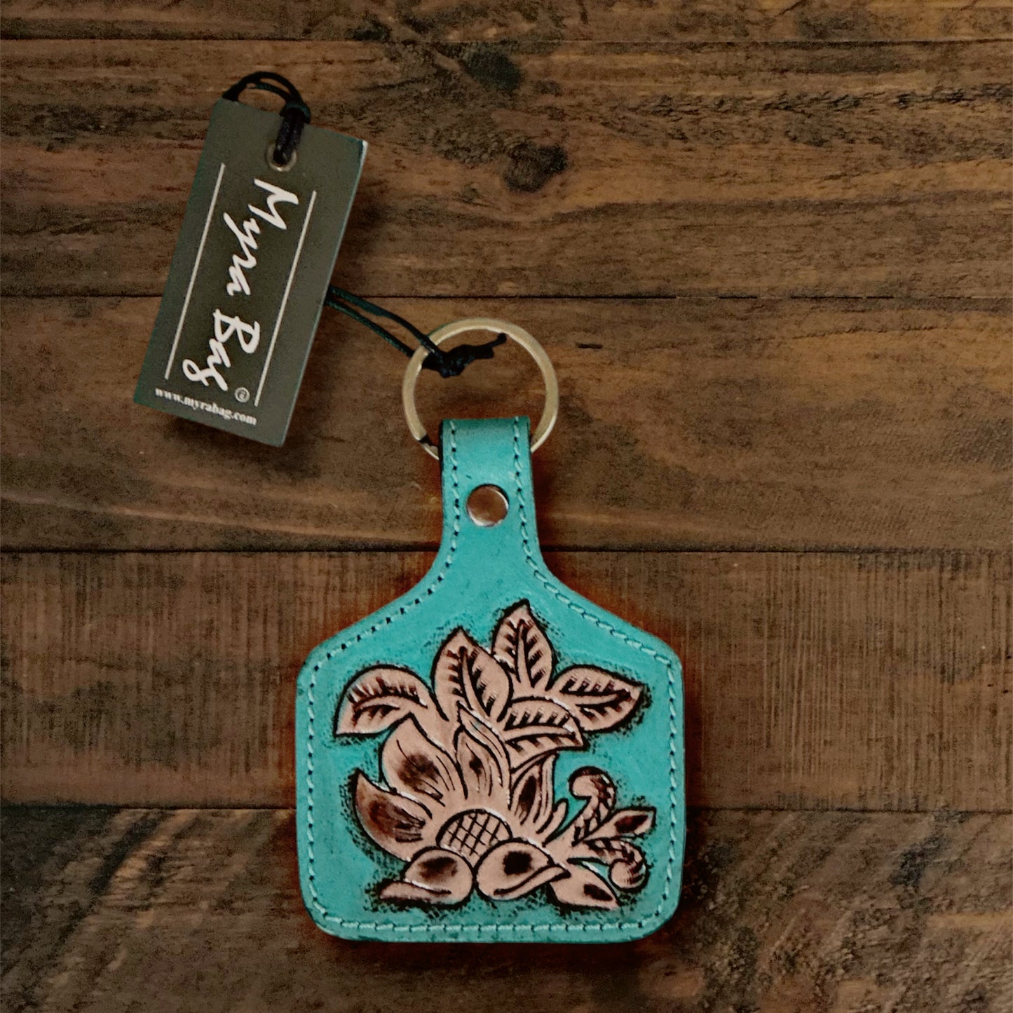 Myra Brand Leather Keychains