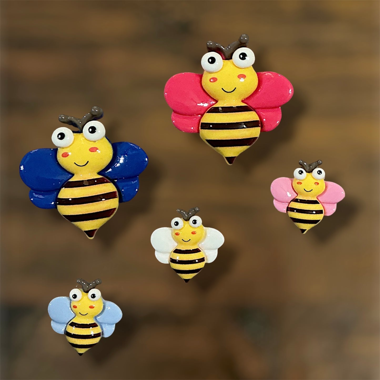 Bumble Bee Magnet Set