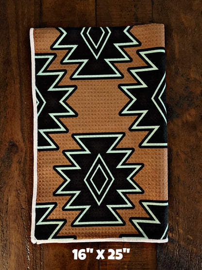 Western Print Hand Towels