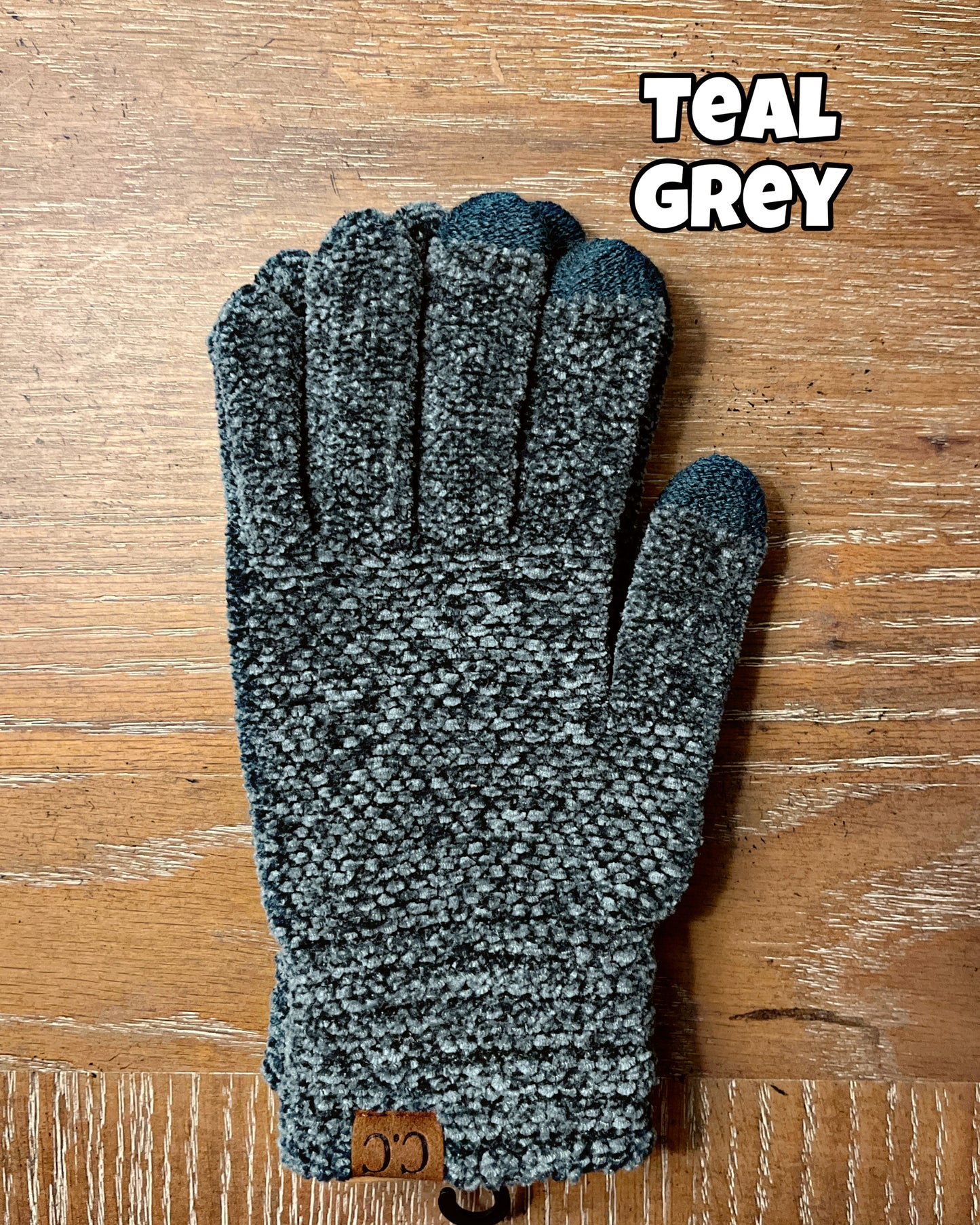 Chenille C.C. Gloves
