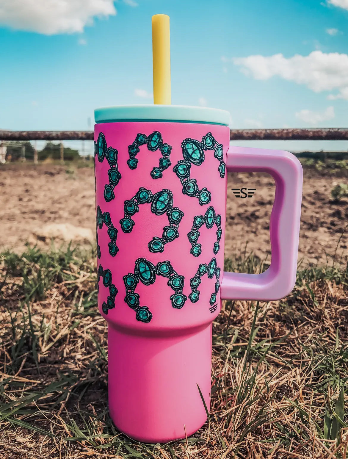 Kids 24 oz Western Tumbler