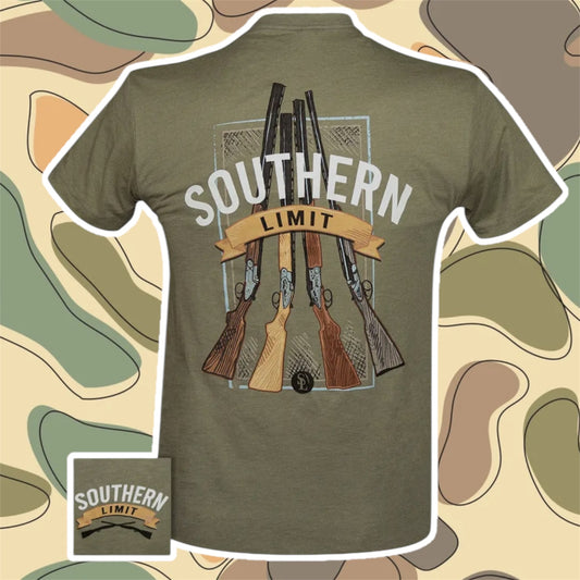 Mens Green Southern Limit Rifle T-Shirt