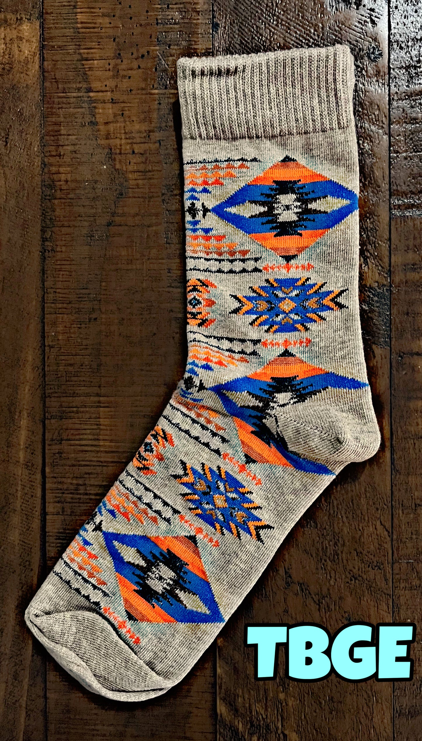 Western Print Socks