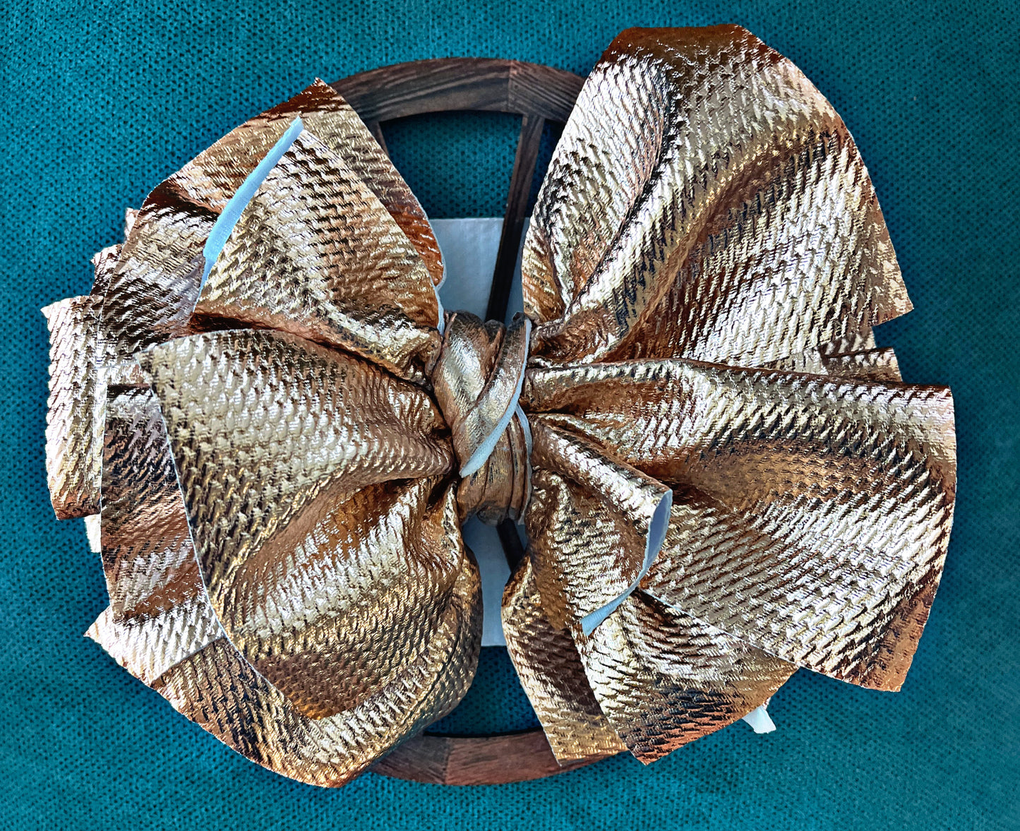 Little Girls Metallic Tassel Headbands