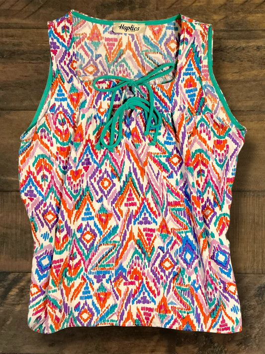 Multicolored Geometric Tank