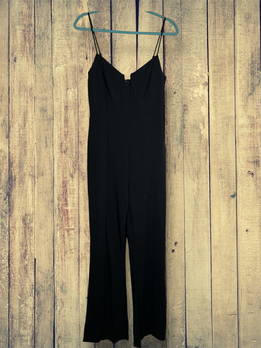 Black Jumpsuit w/ V Wire