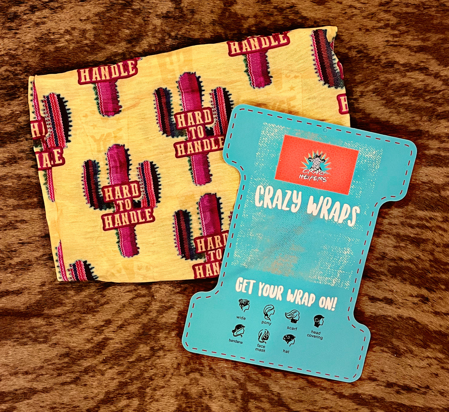 Western Print Crazy Wraps