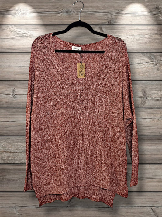 Mauve Oversized Sweater