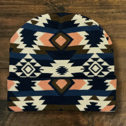 Aztec Print Beanies