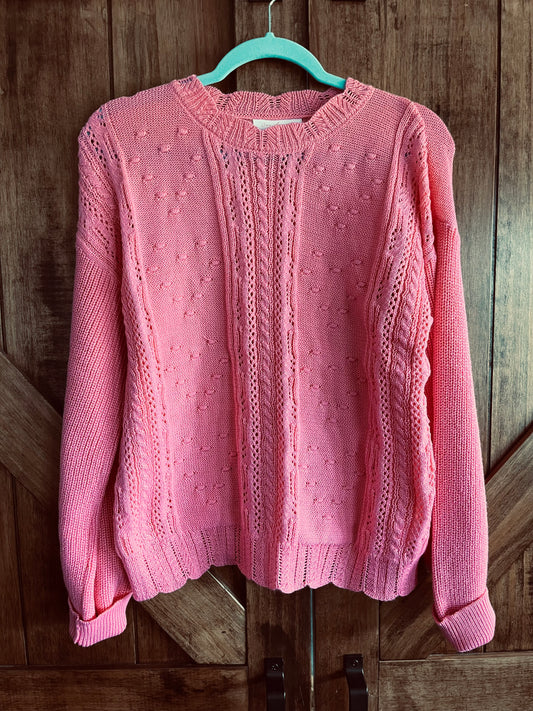 Pink Sweater