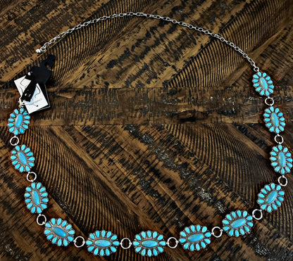 Turquoise Chain Belt