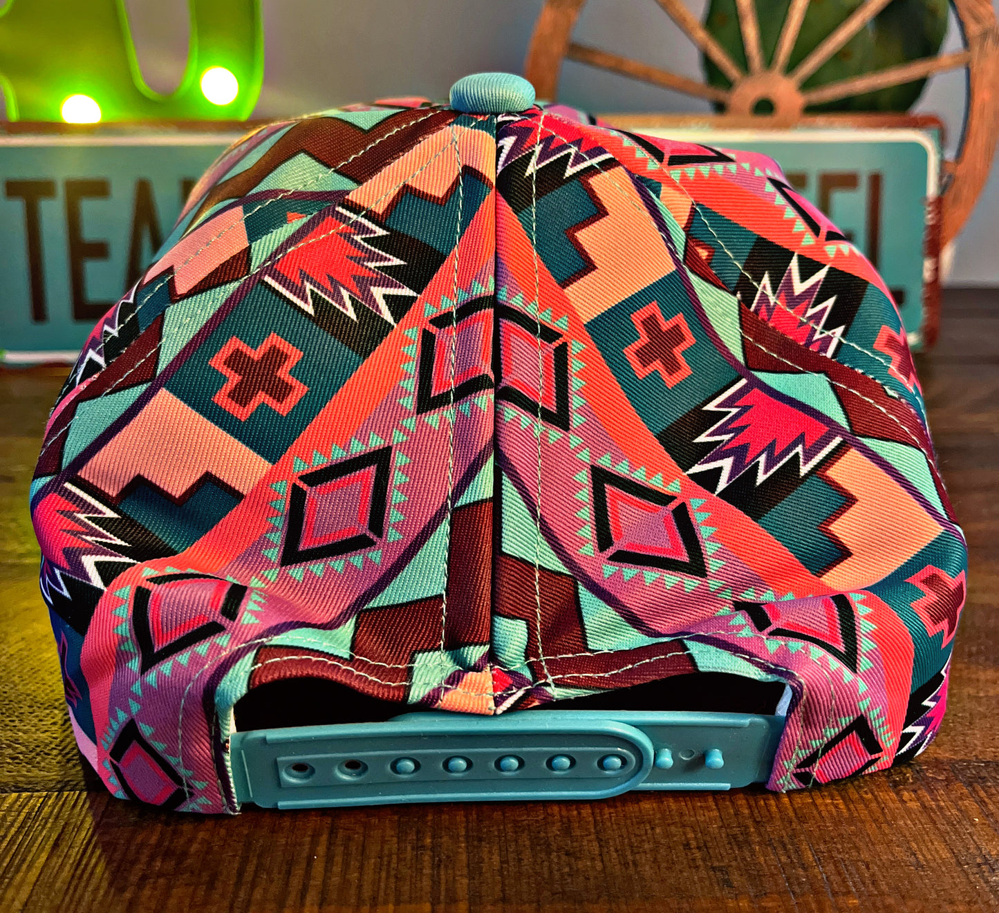 90s Retro Aztec Printed Grandpa Hats