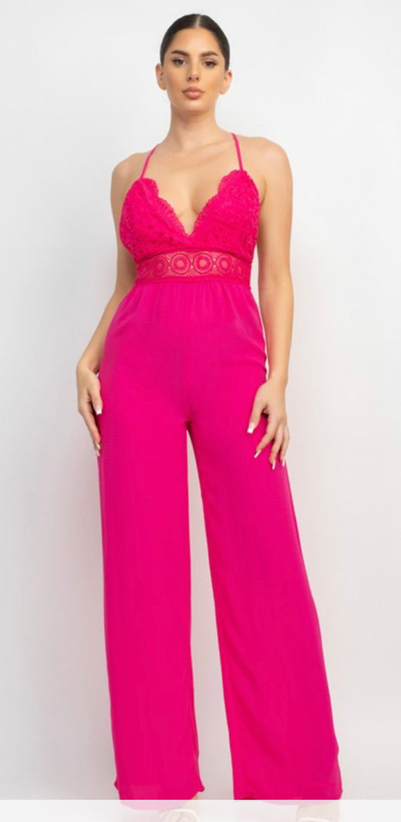 Pink Jumpsuit