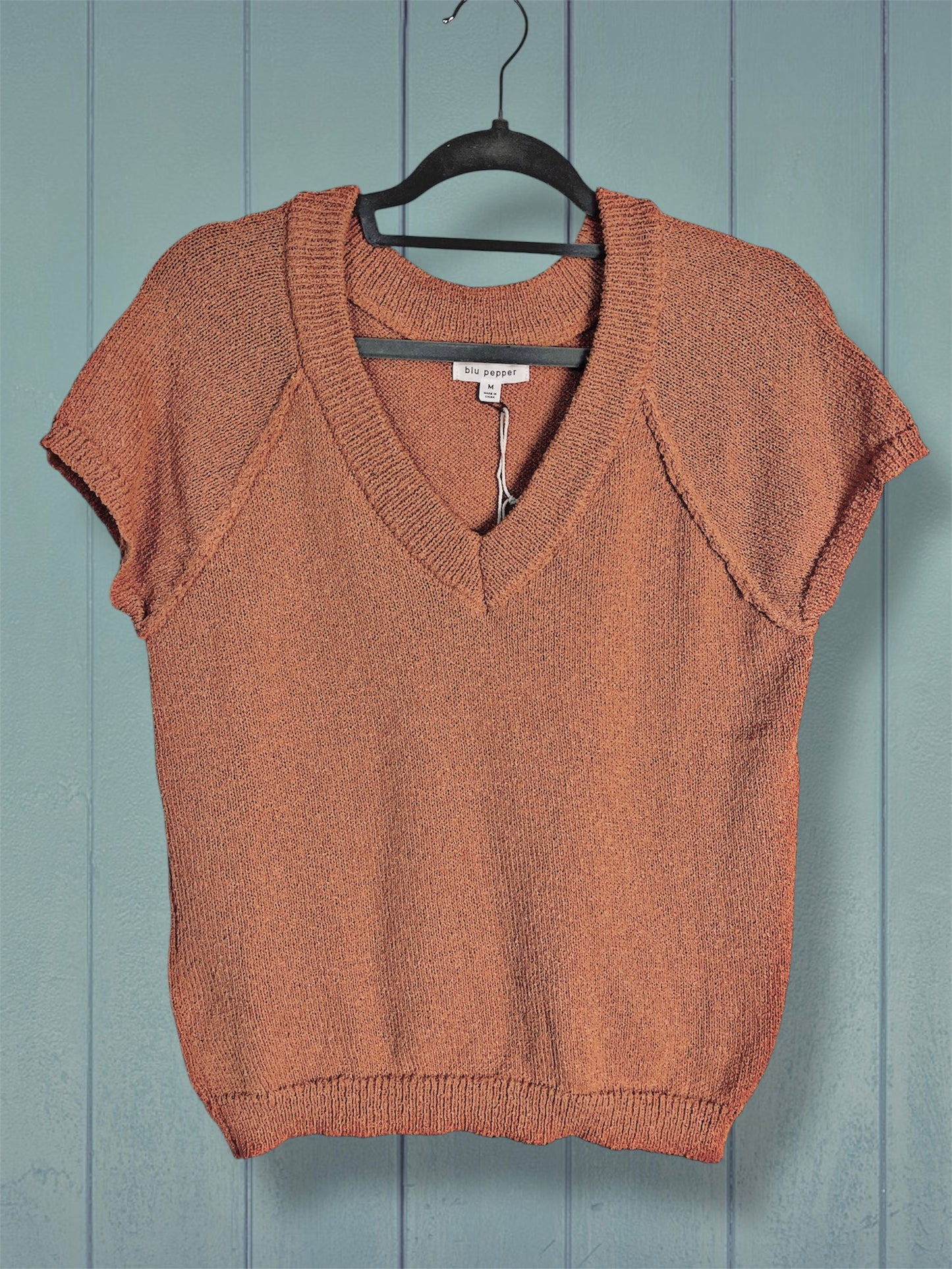 Terracotta Light Weight Sweater Top
