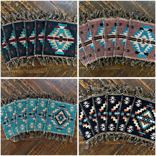 Set of 6 Southwest Coasters