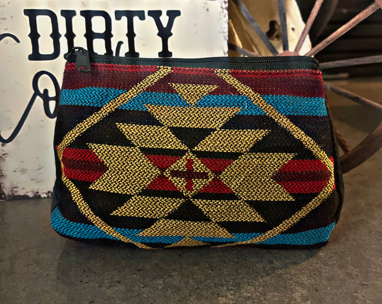Southwest Print Makeup Bag