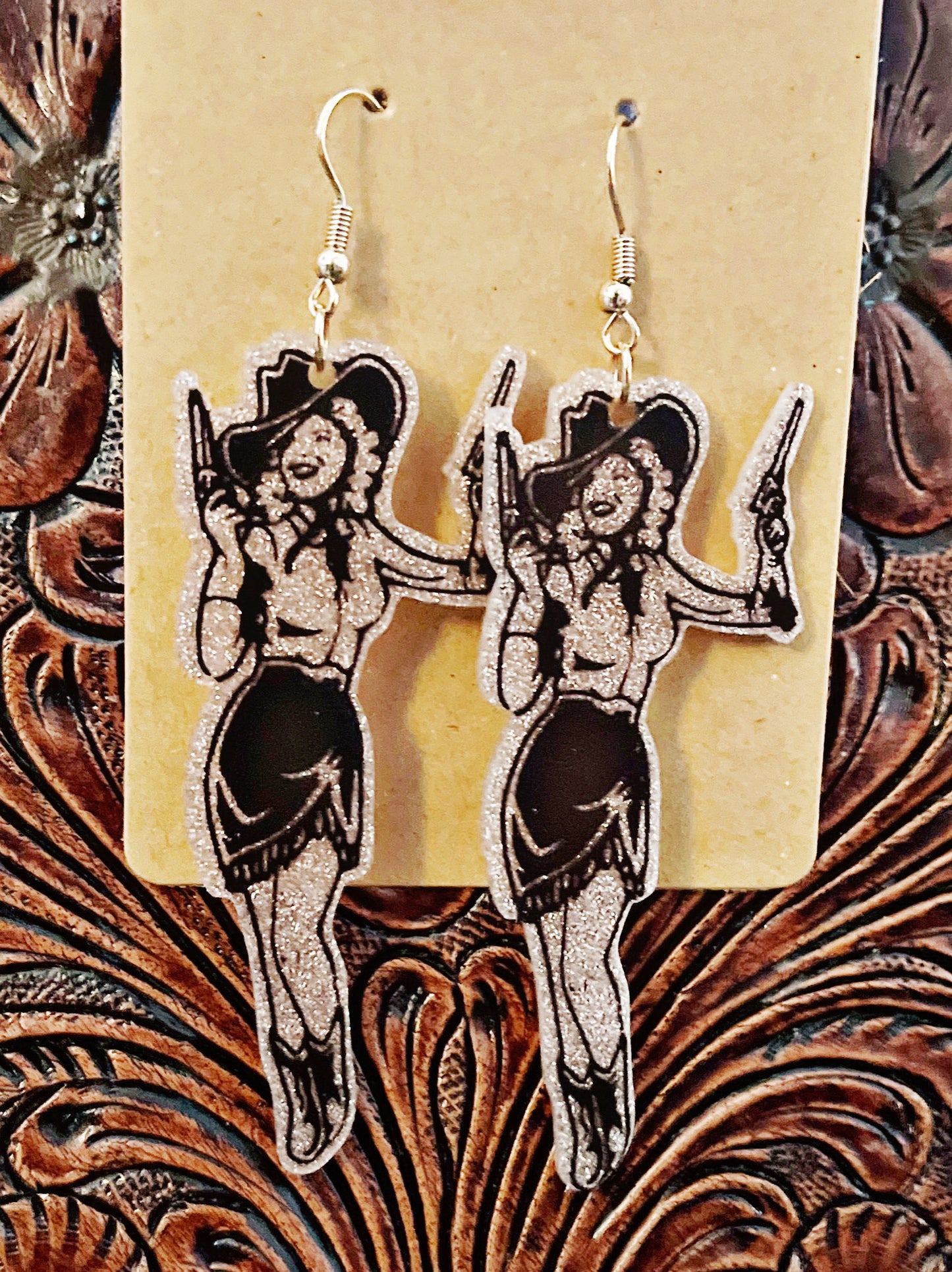 Vintage Cowgirl Earrings