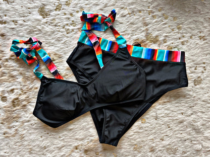 2 piece Serape Swimsuit