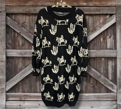 Horse Sweater Dress