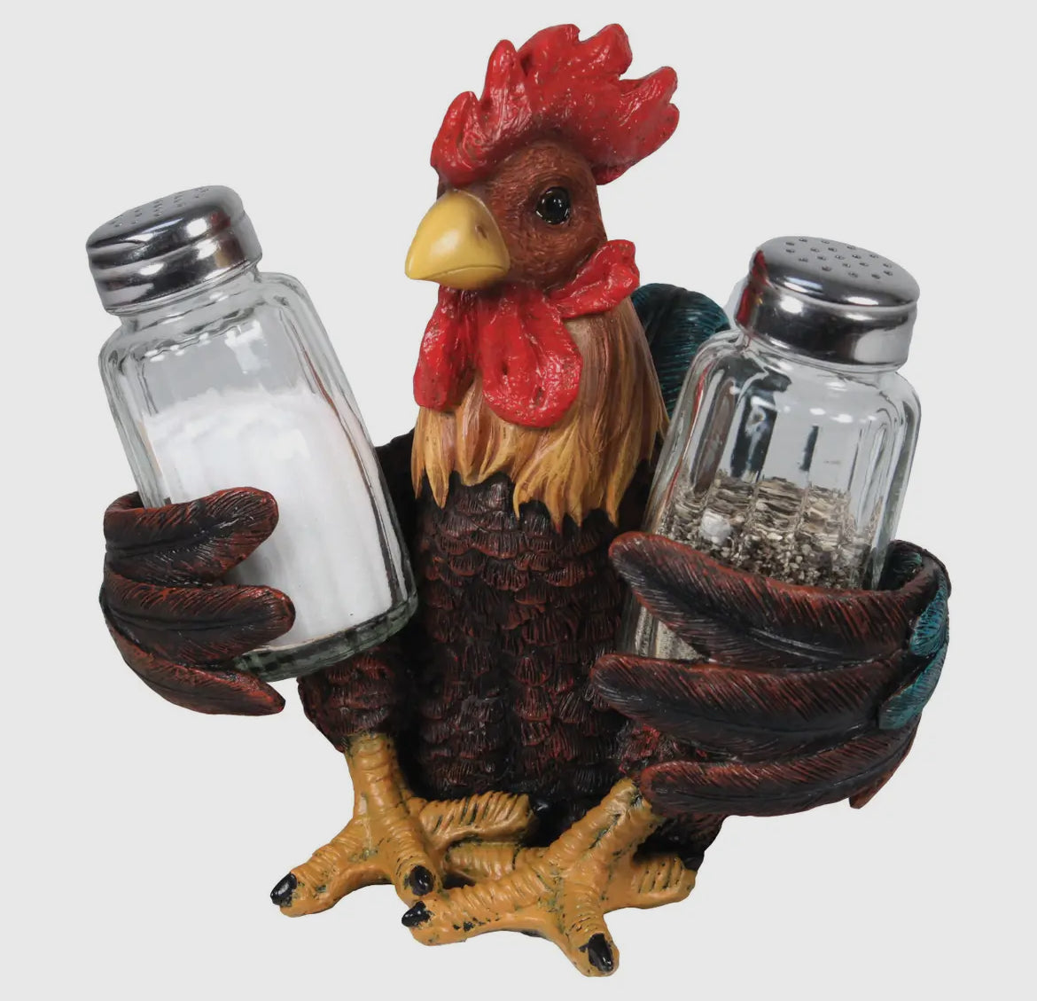 Rooster Salt and Pepper Shaker Set