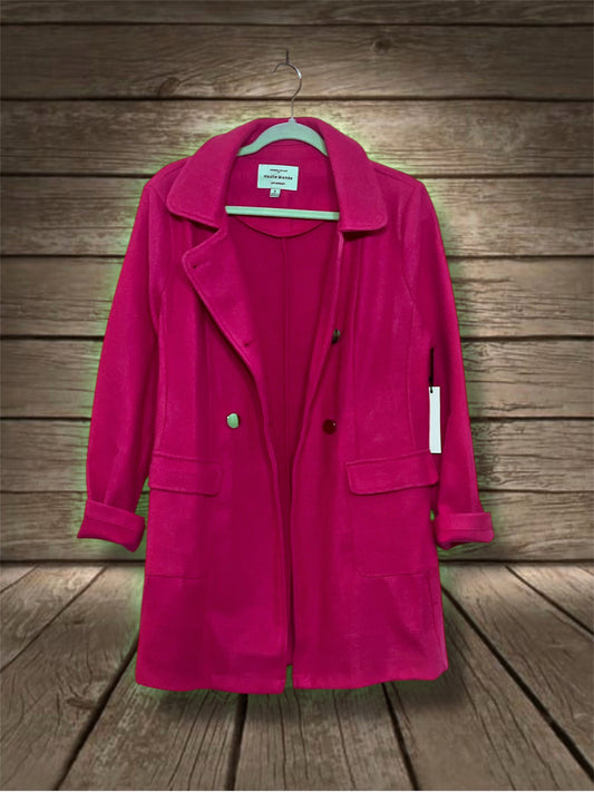 Long Hot Pink Coat