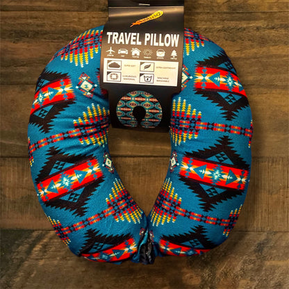Aztec Print Travel Pillows