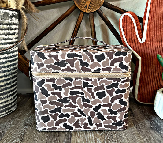 Camo Print Makeup Case
