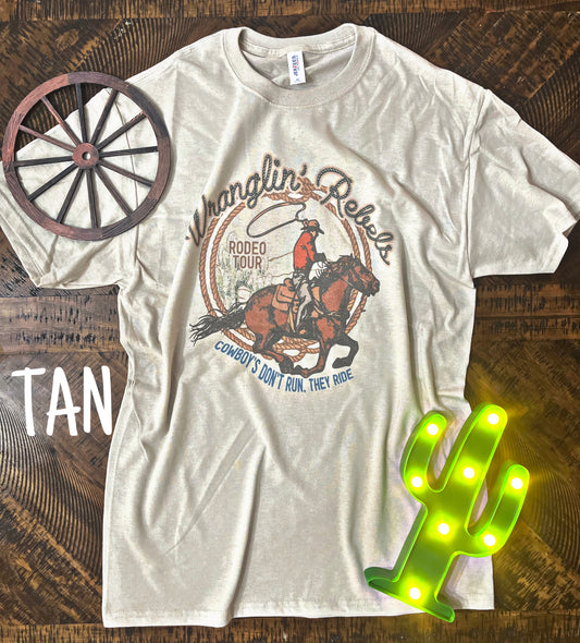 “Wranglin’ Rebels” T-Shirt