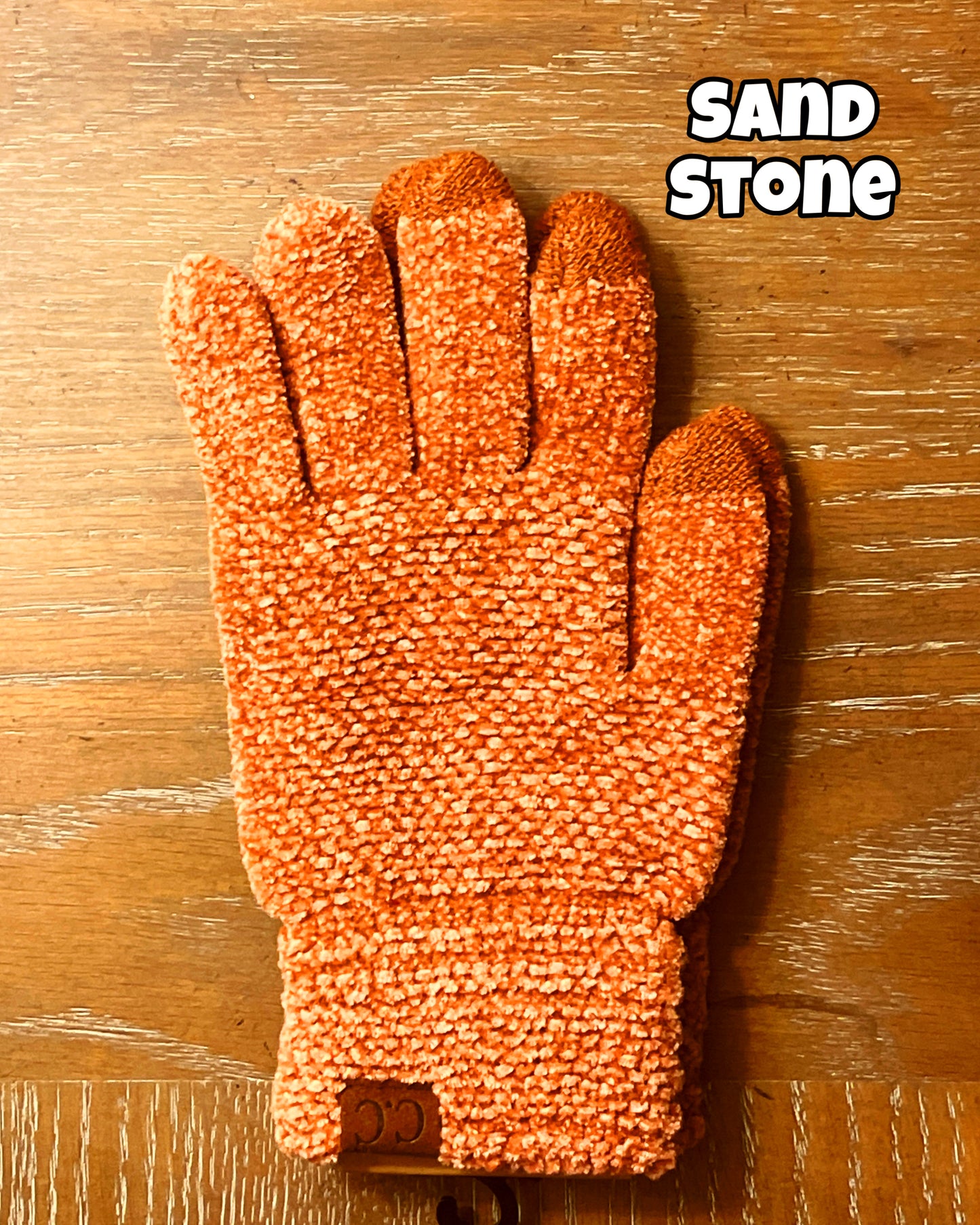 Chenille C.C. Gloves