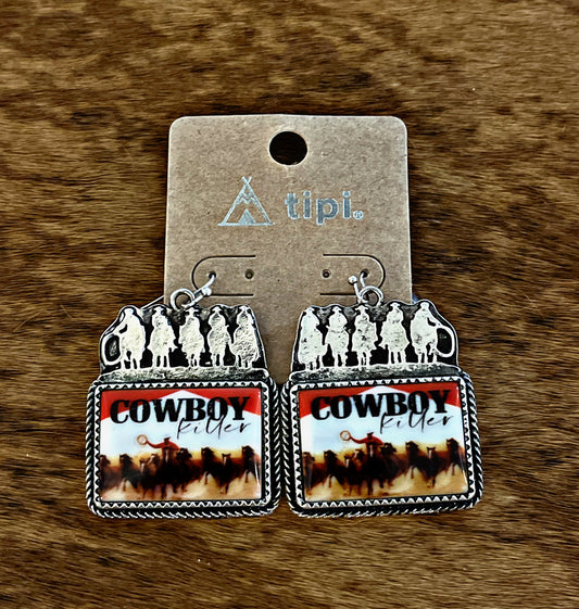 Cowboy Killer - Riders Earrings