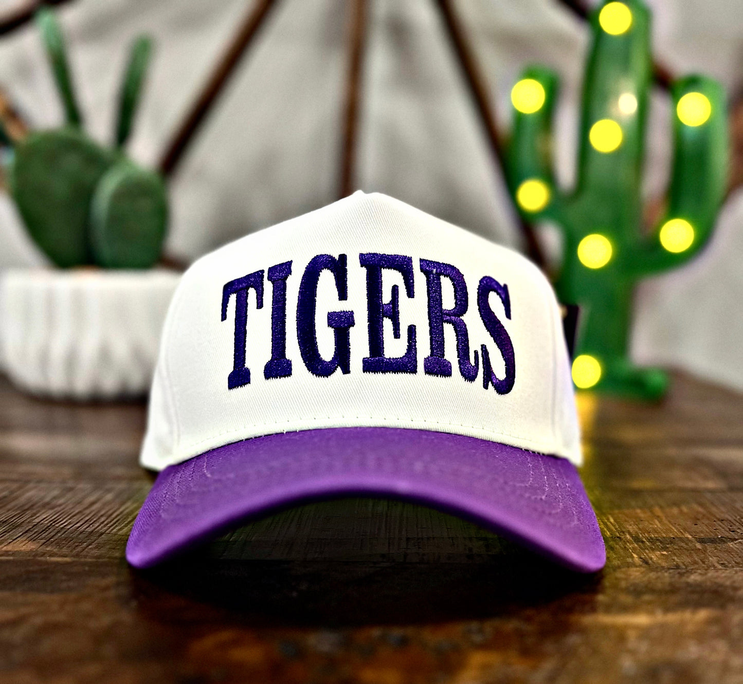 Game Day Embroidered Ball Caps - Hogs and Tigers