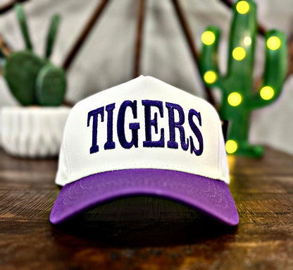 Game Day Embroidered Ball Caps - Hogs and Tigers