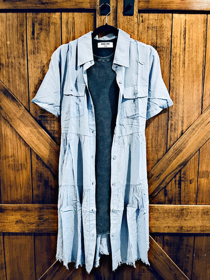 Chambray Dress