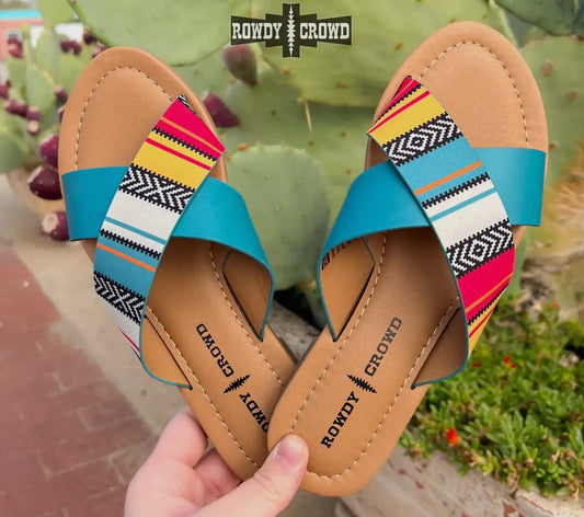 Serape Sandals