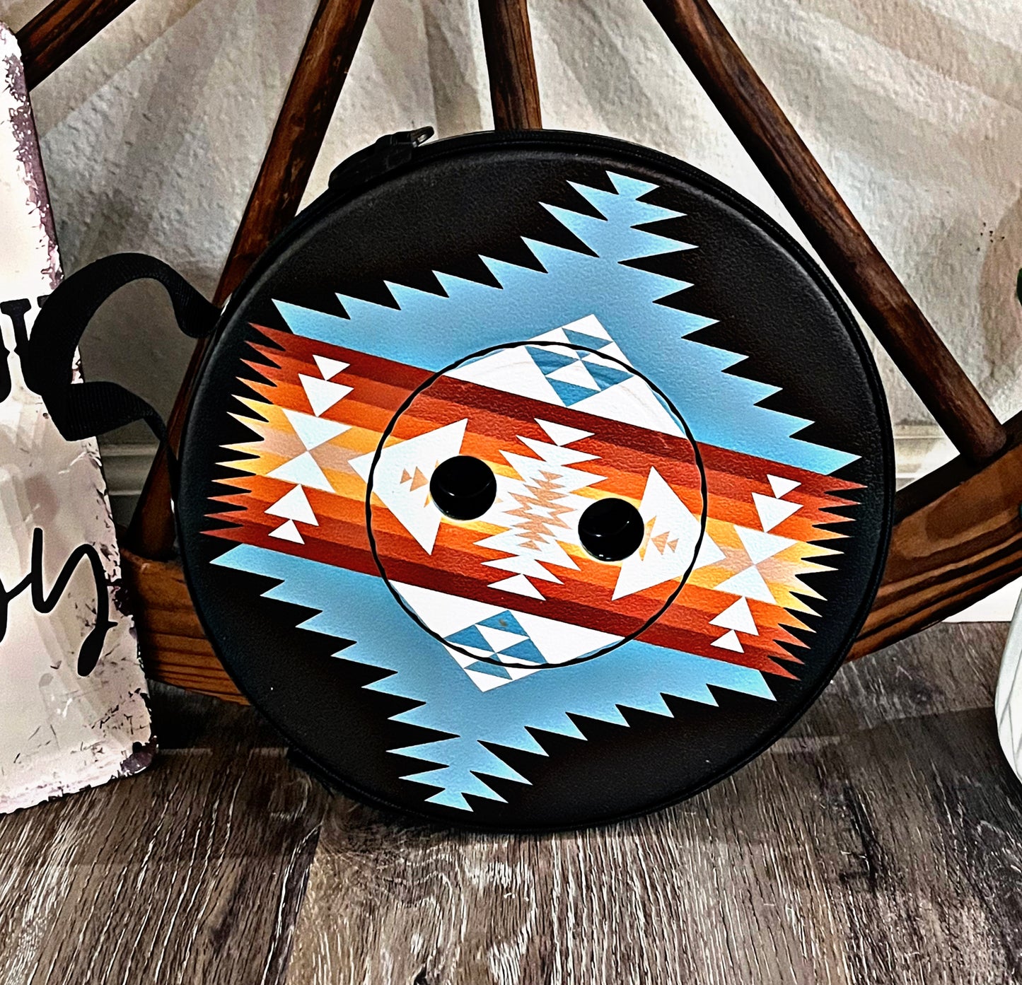 Southwest Print Collapsible Travel Stool