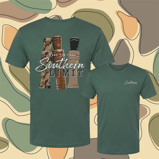Men’s Green Duck Call T-Shirt