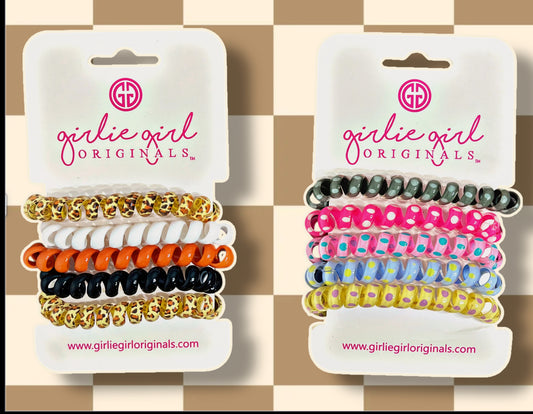 Telephone Cord Hair Ties