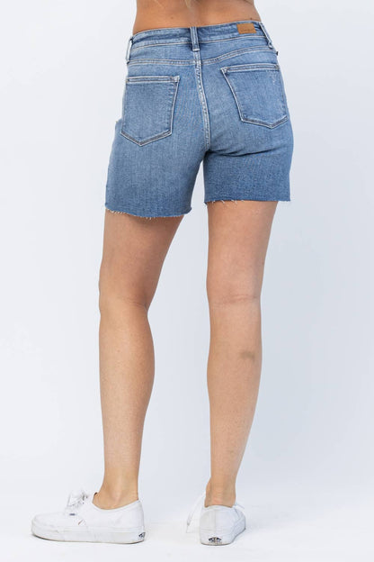 “Allison” - Distressed and Frayed Shorts