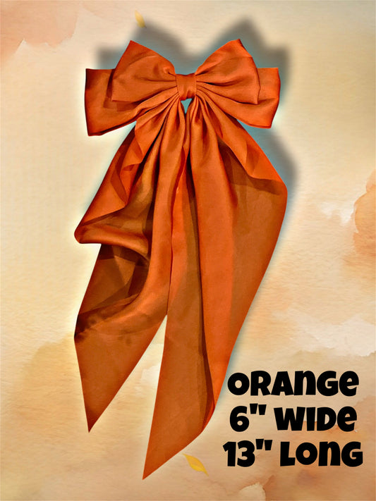 Satin Hair Bow