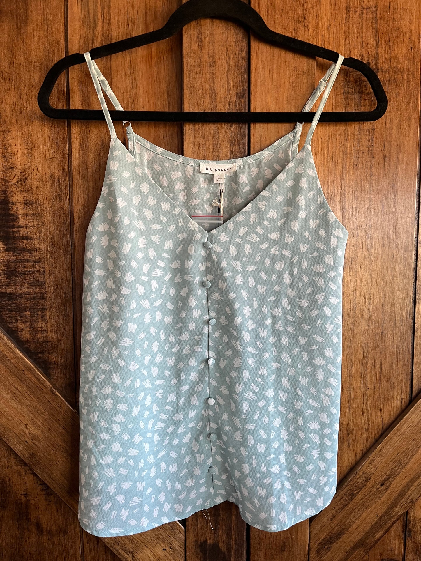 Sage Dotted Tank