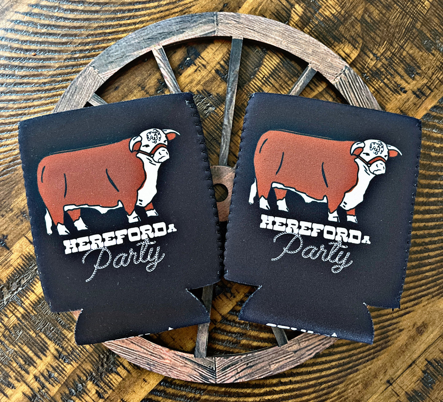 Hereforda Party Short Can Koozie