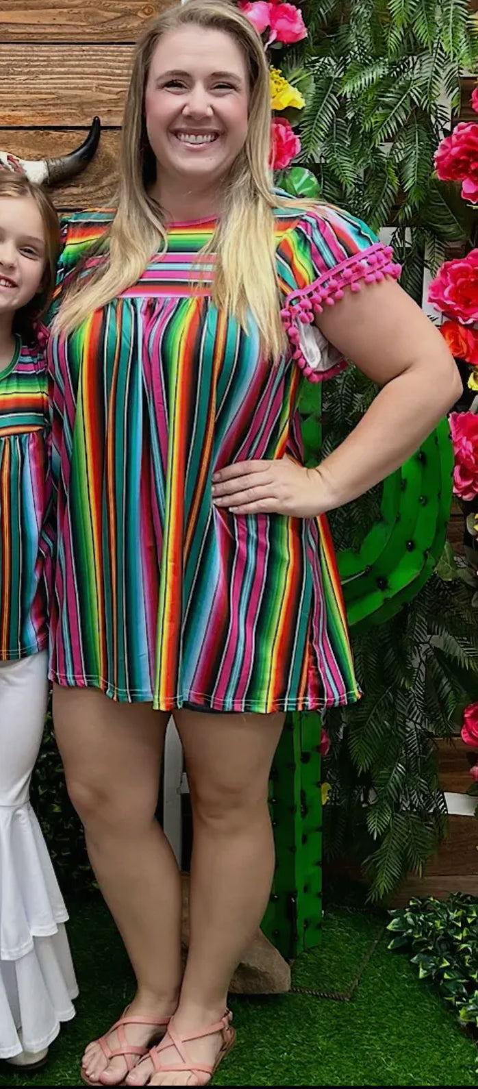 Serape Tunic Top