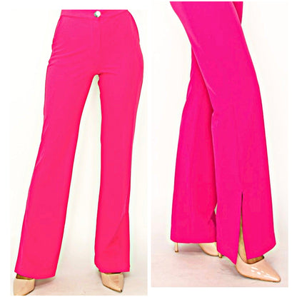 Pink Trouser Pants