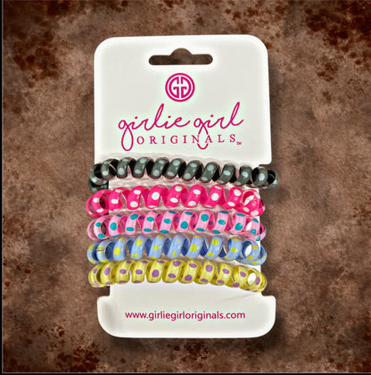 Telephone Cord Hair Ties