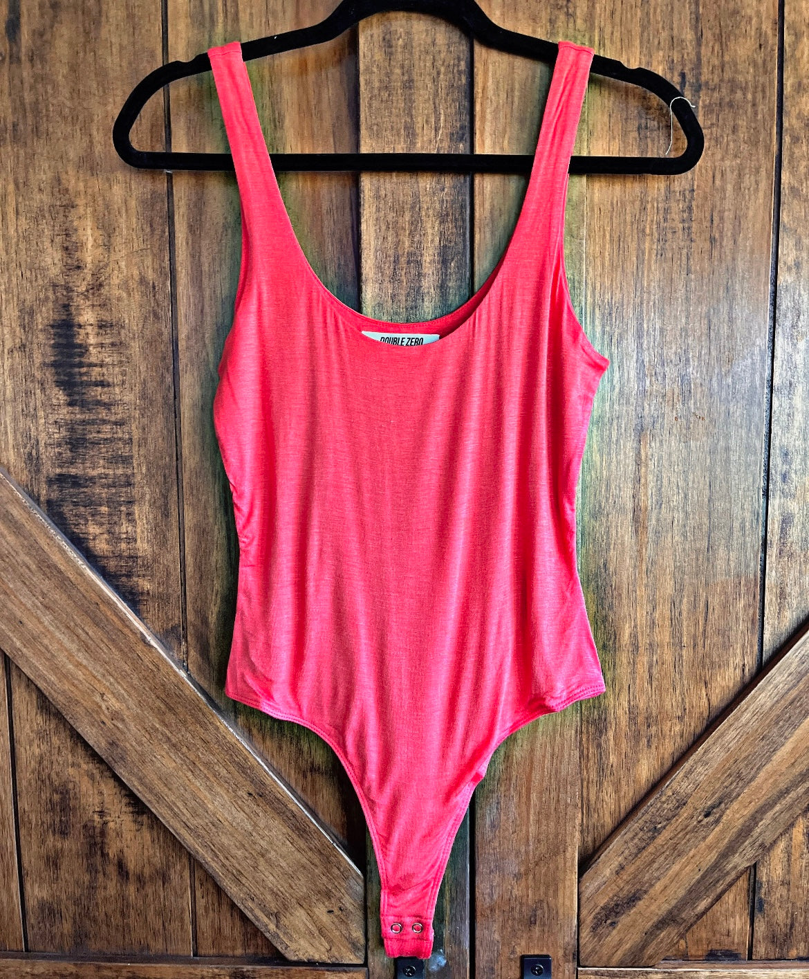 Double Layered Pink Bodysuit