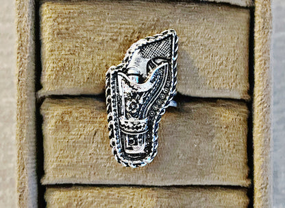 Cuff Band Adjustable Rings